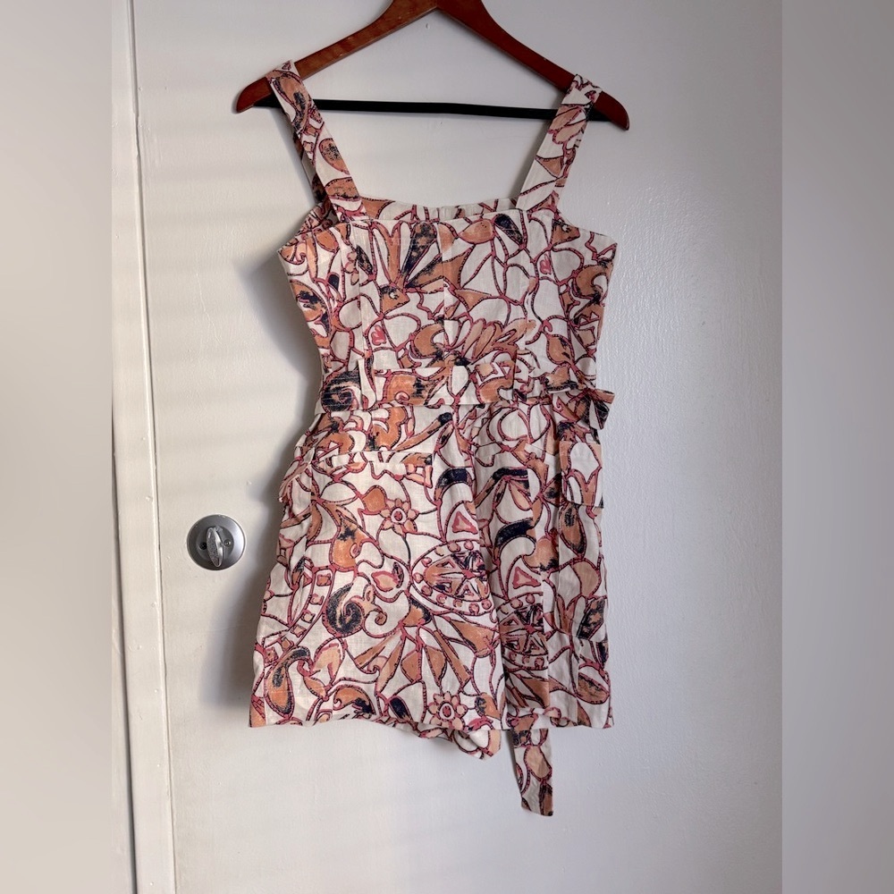 A.L.C. Multicolor Abstract Romper - Picture 5 of 13
